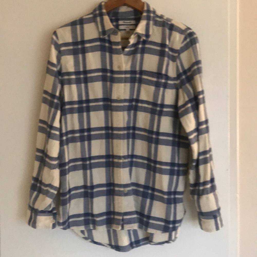 Madewell Plaid Long Sleeve